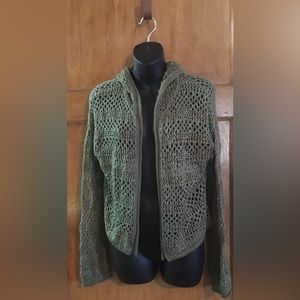 Ladies size Medium Sweater with hood